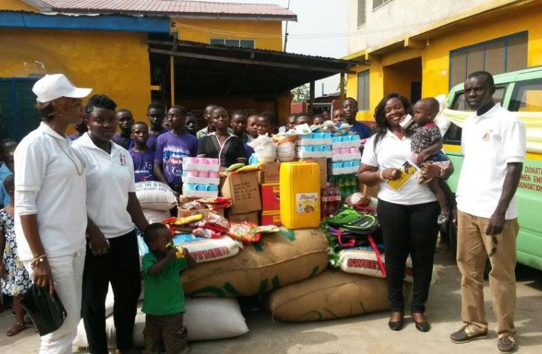 Wefi donates food items to adopted wards 